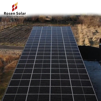 Panneau solaire haute efficacité 450w 144 cellules 9BB 455W Module PV mono Banque d'alimentation Marché canadien