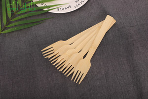 2024 mới thân thiện với môi dùng một lần 170mm tre dao dĩa và thìa thiết lập dao kéo - Product Image 3