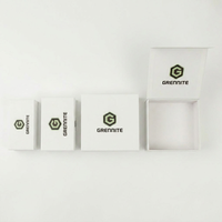 Boîtes cadeaux magnétiques pliables de qualité supérieure en gros, boîtes d'emballage pliantes en carton blanc écologique, personnalisées avec gaufrage pour crème visage