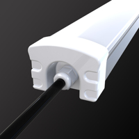 Lumière LED Tri-Proof industrielle 4ft 2ft 18W 36W Télécommande Gradation Haute Protection Entrepôt Extérieur