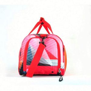 Sacs de sport personnalisés de luxe, imperméables, impression par sublimation, pour le sport, le yoga, la gym, les voyages d'une nuit - Product Image 4