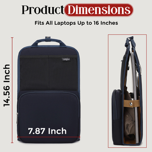 Organizador de Kit de Bienvenida para Empleados Corporativos |   Nueva Mochila Impermeable y Aislada Compatible con Laptop/Tablet |   FlexPack - Product Image 5