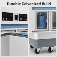 Distributeur d'eau commercial 400G 800G avec purification RO, ozone et UV, station de remplissage en libre-service, fonctionnant par pièces et cartes