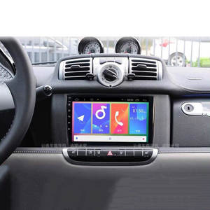 หน้าจอนำทาง GPS ขนาด 9 นิ้ว สำหรับติดตั้งบนแผงหน้าปัดรถยนต์ พร้อมวิทยุ Carplay และ WIFI สำหรับรถยนต์ Mercedes <span class=keywords><strong>Benz</strong></span> Smart ปี 2008 2009 2010 ปรับแต่งรถยนต์ - Product Image 3