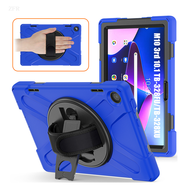 Universal Detachable Shockproof Tablet Case for Lenovo Tab M10 10.1 3rd Gen  Cover Case