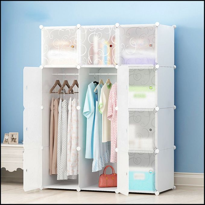 New Product PP Plastic Portable Closet for Kids - 5 Layers