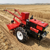 Tracteur avec chargeur frontal, mini-tracteur, tracteur agricole, motoculteur, moteur diesel pour travaux agricoles