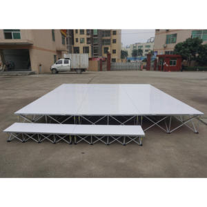 Plataforma de escenario retráctil plegable portátil etapa modular redonda - Product Image 5