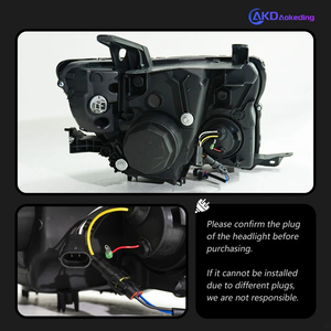 Car <b>Styling</b> <b>Head</b> Lamp for Pajero Sport V97 LED Headlights 2006-2018 LED Projector DRL Headlamps Front Position Auto Accessories - Product Image 4