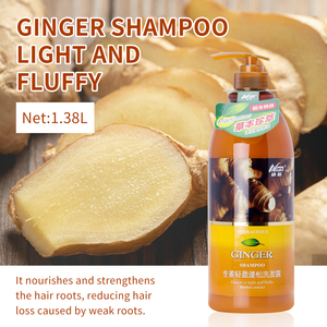 Fabricant d'équipement d'origine Vente en gros Offre Spéciale <span class=keywords><strong>Shampooing</strong></span> 1.38L Naturel aux plantes <span class=keywords><strong>Shampooing</strong></span> Gingembre Olive Soin réparateur pour les cheveux Doux Soin capillaire hydratant - Product Image 3