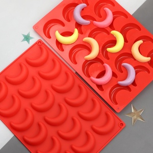 แม่พิมพ์ซิลิโคนรูปทรงเพชร 3 มิติ 10 ช่อง สำหรับทำมูสเค้ก สบู่ ขนมหวาน ฉลองอีดมูบารัค รอมฎอน - Product Image 6