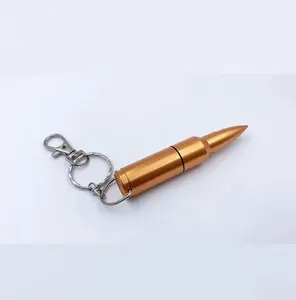 High-End Metal Bullet USB Flash Drive For Promotional Gifts
