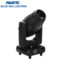 Projecteur LED mobile N-6 Pro 360W CMY CTO Beam Spot Wash 3 en 1, éclairage de scène, contrôle DMX512 pour hôtels, DJ, mariages