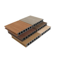 Terrasse modulaire préfabriquée en WPC, style nordique, pour extérieur, imperméable, anti-corrosion, revêtement de sol en bois pour patio, système de pose DIY par clic