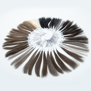 Nuancier de couleurs pour toupets masculins, 100% cheveux humains indiens, pour systèmes de remplacement capillaire, vente en gros - Product Image 1