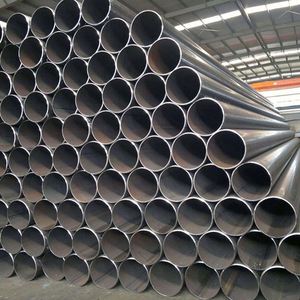 Tubo de Acero Redondo Soldado ERW ASTM A36 Q235B SS400, Tubería de Acero al Carbono Laminada en Caliente con Servicio de Corte - Product Image 2