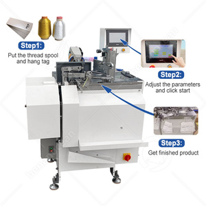 Máquina Enhebradora de Etiquetas OCEAN, Totalmente Automática, para Etiquetas Elásticas, Enhebradora de Alambre para Etiquetas - Product Image 3