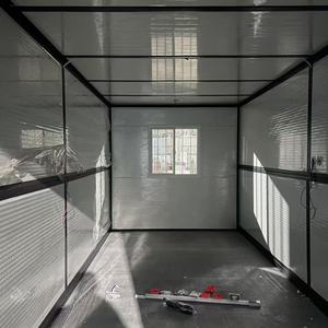 Maison conteneur préfabriquée pliable, maison conteneur modulaire empilable, maison en acier en kit pour <span class=keywords><strong>logement</strong></span> d'urgence et bureau - Product Image 3