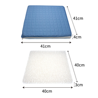 Refroidissement de voiture Coussin de siège en nid d'abeille orthopédique orthopédique à air froid pour chaises