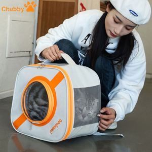 High Quality Transparent Customized Color Pet Carrier Bag <b>Cat</b> <b>Backpack</b> Carrier Outdoor and Shoulders Breathable Pet <b>Backpack</b> - Product Image 5