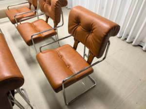Ensemble de chaises de salle à manger en tissu européen Tucroma - Product Image 6