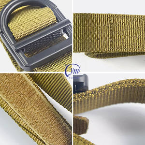 Vendita calda Rip-stop resistente fibbia in acciaio opaco da uomo <span class=keywords><strong>cintura</strong></span> tattica in Nylon 1.5 pollici <span class=keywords><strong>nera</strong></span> - Product Image 3