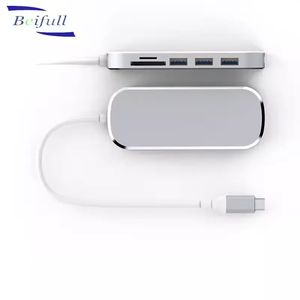 Xách tay <span class=keywords><strong>3</strong></span> trong <span class=keywords><strong>1</strong></span> <span class=keywords><strong>USB</strong></span> C Loại kết nối <span class=keywords><strong>3</strong></span>.0 HUB với PD 4K đầu đọc thẻ Adapter - Product Image 4