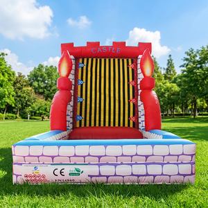 WINSUN Juegos Deportivos Inflables para Niños, Pared de Velcro, Pista de Obstáculos de PVC, Certificación CE, Sin Plomo, Resistente al Fuego, Capacidad de 300 kg - Product Image 1