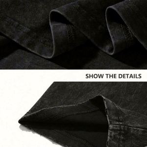 Camiseta Personalizada con Gráficos para Hombre, Estilo Vintage Hiphop, Algodón, Streetwear, Oversize, Cactus Jack Lightning Marrón - Product Image 3