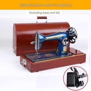 Petite taille ménage électrique à l'ancienne <span class=keywords><strong>Machine</strong></span> à <span class=keywords><strong>coudre</strong></span> Portable pédale marche pied mécanisme d'alimentation plat-lit nouveau fabriqué en Chine - Product Image 6