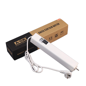 A-OK AM50-1.2/100-EM-PW <b>Smart</b> <b>Electronic</b> Metal Curtain Motor with WiFi App Tuya Control Voice Control Silent Operation - Product Image 1