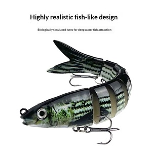 เหยื่อปลอม SWORDFISH JM024 ขนาด 13.6 ซม. น้ำหนัก 18.7 กรัม ทำจากพ<span class=keywords><strong>ล</strong></span>าสติกแข็งเหมือนจริง รูปทรง<span class=keywords><strong>ปลา</strong></span>คาร์พ 8 ท่อน แบบห<span class=keywords><strong>ล</strong></span>ายข้อต่อ สำหรับตก<span class=keywords><strong>ปลา</strong></span>ในน้ำก<span class=keywords><strong>ล</strong></span>าง - Product Image 3