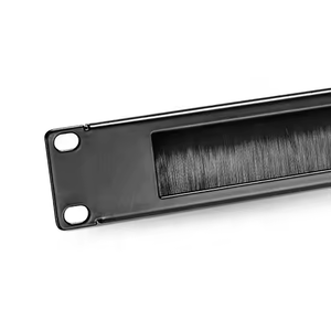 Panneau de brosse de gestion de câbles de rack de réseau horizontal 1U - Product Image 5