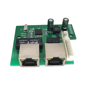 2 + 1 cổng 10/100 Mbps nhanh Ethernet chuyển đổi PCB với VLAN hỗ trợ và 1.6g Công suất - Product Image 5