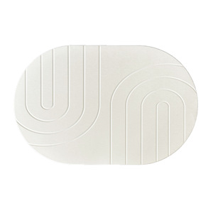 Tapete Ovalado Super Absorbente de Tierra de Diatomeas para Secar Platos, Absorbente para Baño, Tapete Absorbente para Piso de Baño - Product Image 2
