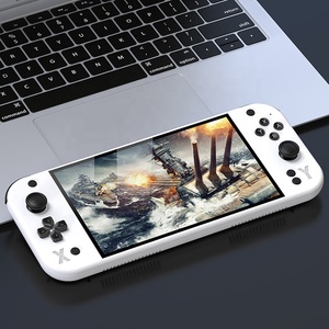 G90 レトロハンドヘルドゲーム機 7インチHD大画面内蔵30+エミュレーターシングル/デュアルプレーヤーポータブルビデオゲームプレーヤー - Product Image 4