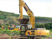 Mini-pelles de taille moyenne Stage2, 21,8 tonnes, engins de terrassement, modèle FR220D, avec ripper de 1m³ et attache rapide