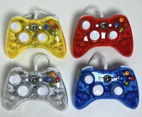 Contrôleur de manette de jeu filaire USB transparent pour accessoires Xbox 360 Xbox360