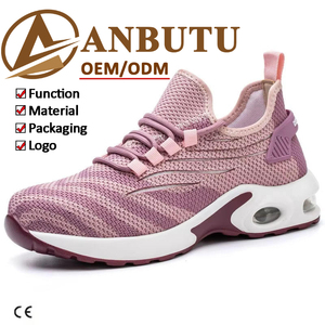 Scarpe di sicurezza per il tempo libero da donna di moda facili da indossare scarpe da lavoro Anti-caduta all'ingrosso con rete sportiva - Product Image 1