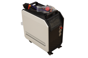 เครื่องทำความสะอาดด้วยเลเซอร์ไฟเบอร์แบบพกพาชนิดมีหูหิ้ว กำลังไฟ 300w 200w สำหรับทำความสะอาดสีและวัสดุจากโรงงานผลิต - Product Image 3