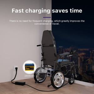 WIREN 25.6V 50Ah LiFePO4 <b>Battery</b> Pack 1280Wh 6000+ Cycles for Electric Wheelchair Marine <b>Scooter</b> <b>Mobility</b> <b>Scooter</b> Built-in BMS - Product Image 6