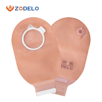 Zodelo Medical – Sacs de colostomie/ostomie drainables à double système opaque, certifiés ISO CE, pour soins de stomie, infrarouge lointain