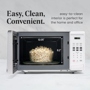 Horno Microondas Digital de Acero Inoxidable de 20L para Mostrador, 10 Niveles de Potencia, Función de Descongelación, Bloqueo de Seguridad para Niños, Uso Doméstico, Venta al por Mayor - Product Image 6