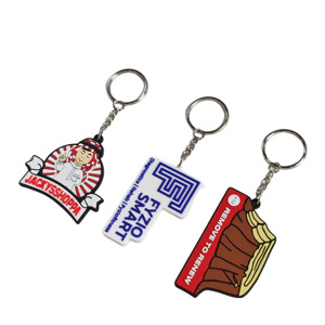 Design Customized logo Keychain 2d Pvc Keychains Personalized Key Chain Soft Custom Rubber Key Chains - Product Image 5