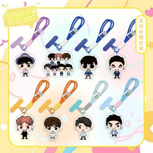 Breloques de téléphone mignonnes de style Chibi, style coréen, STR BL BT Merchandise, pendentifs en acrylique <span class=keywords><strong>Kpop</strong></span>, porte-clés - Product Image 2