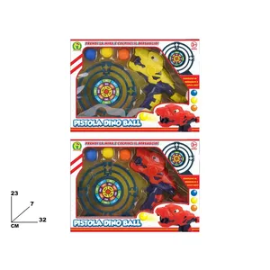 Pistola de juguete Dino Ball con objetivo y bolas suaves para niños mayores de 3 años - Product Image 1