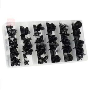 80 pièces M6 M7 M8 moto carénage <span class=keywords><strong>carrosserie</strong></span> boulon Push Pry Rivets broche Clip retenue attache Nylon Push Rivet broches <span class=keywords><strong>pour</strong></span> Polaris - Product Image 4