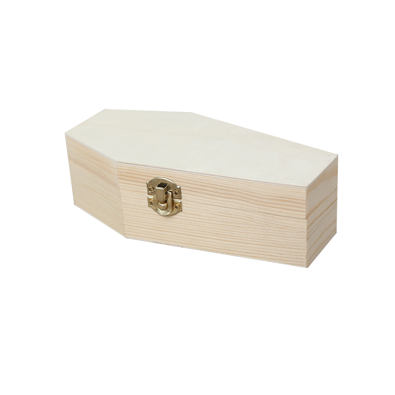 Миниатюрная деревянная коробка для гроба