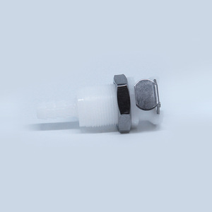 Vanne d'arrêt rapide 1/4 po, connecteur à déconnexion rapide, montage sur panneau BL1604PH, pour eau, air, oxygène - Product Image 4