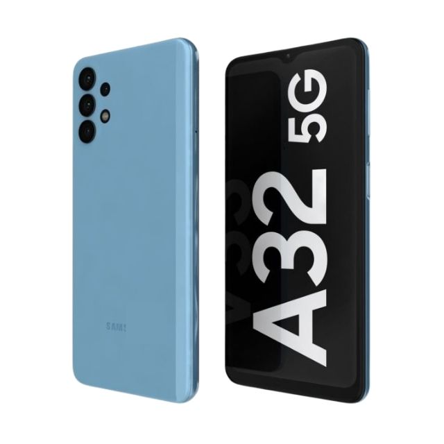 Galaxy - Galaxy A32 5G ブルー Amazon | SIMフリー au Galaxy A32 5G SCG08 [オーサムブルー